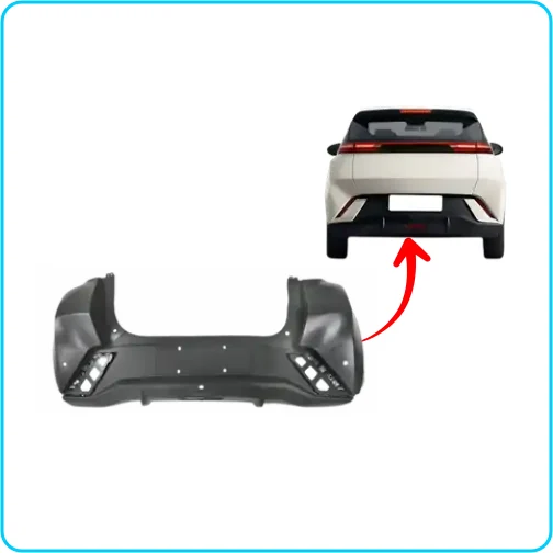 Para-choque Traseiro para BYD Dolphin GS/Plus
